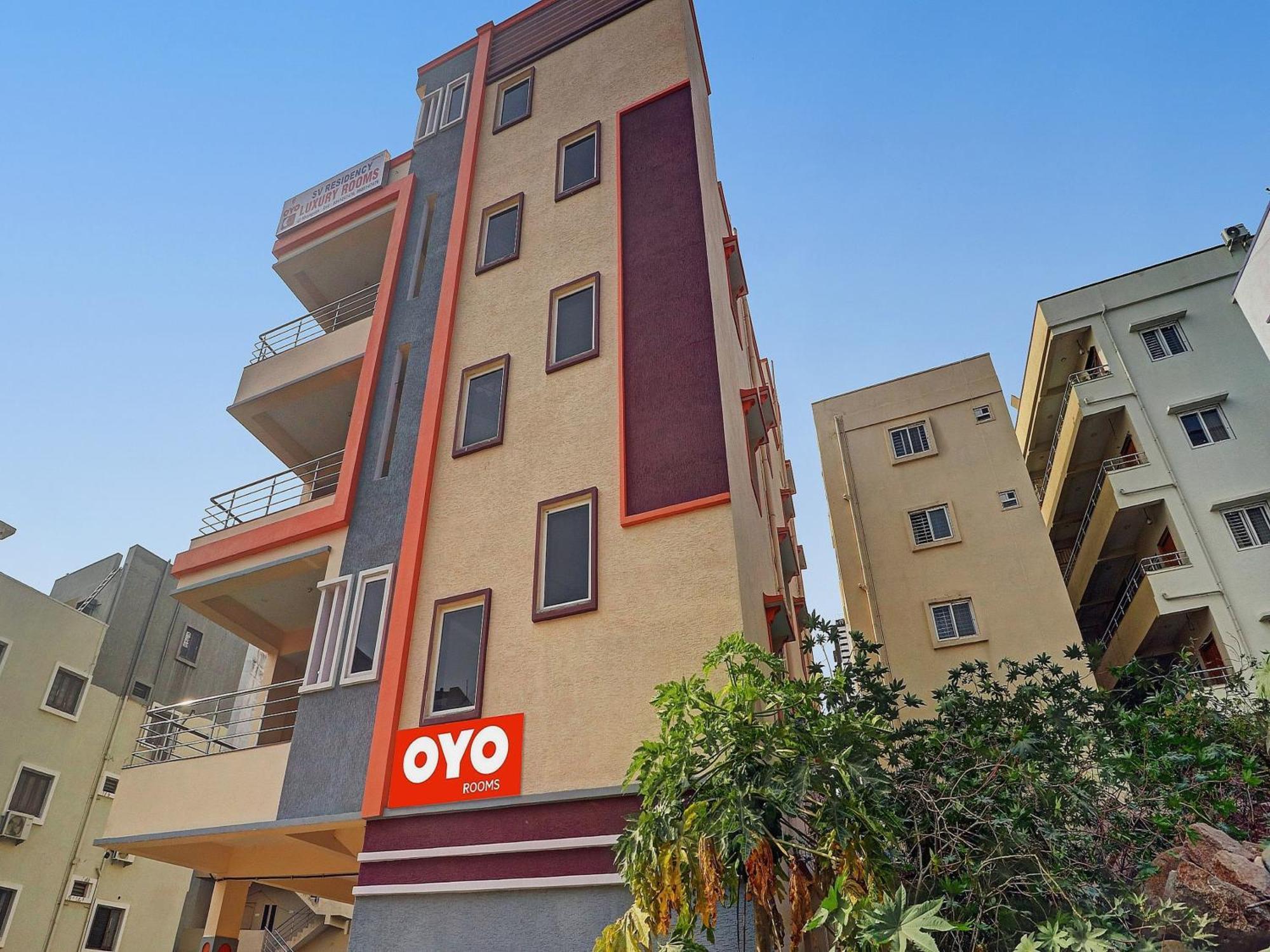 היידראבד Hotel O S V Residency Kajaguda Near Gachibowli מראה חיצוני תמונה